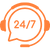 24/7 Support